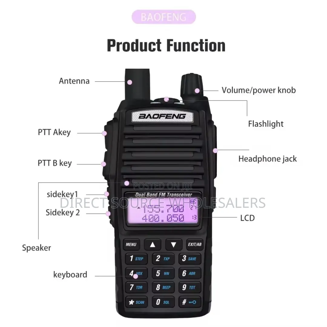 Original Baofeng Uv82 Dual Band Radio Call Baofeng Uv-82