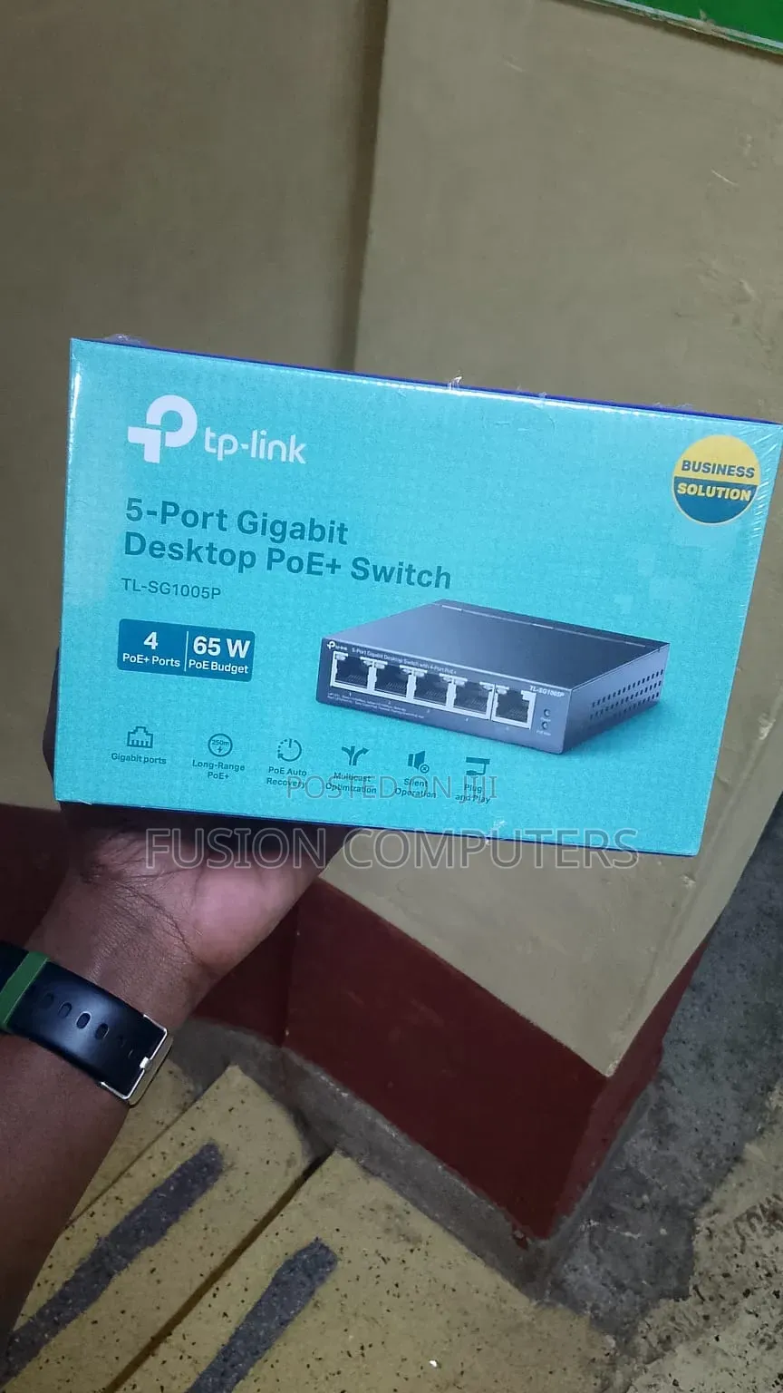 Tp Link 5 Port Gigabit Poe Switch