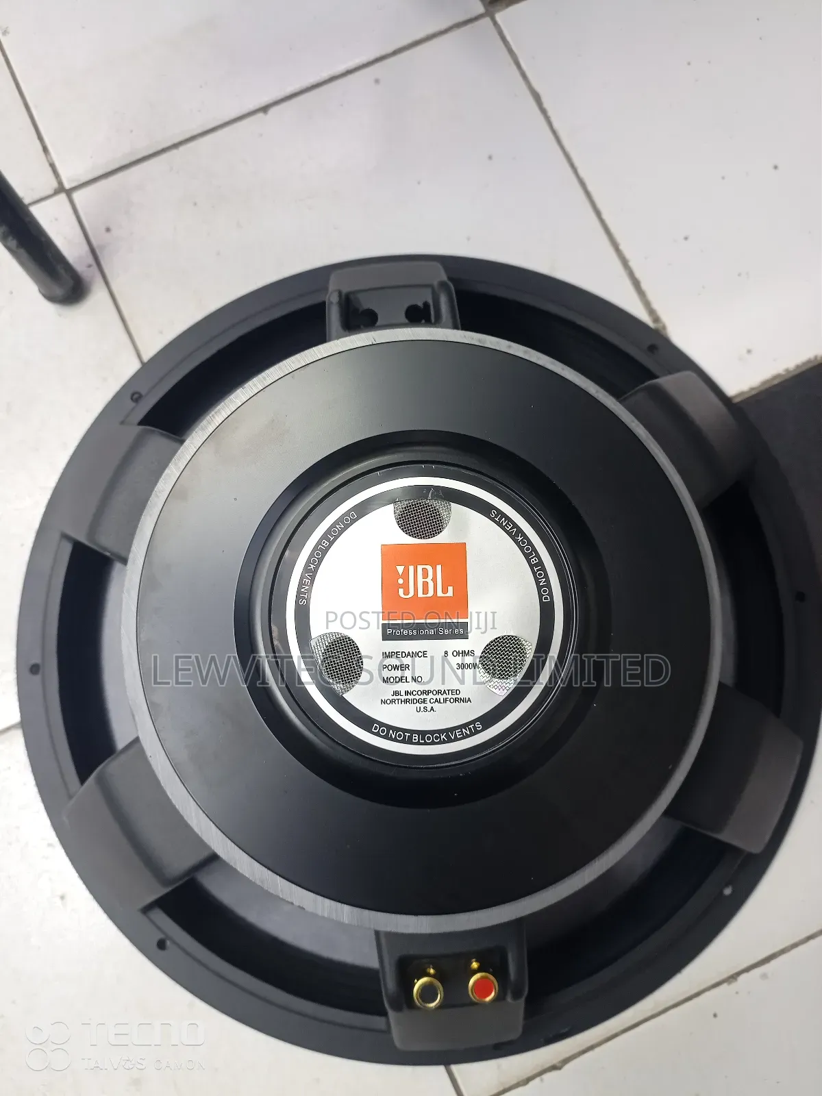 JBL Bass Speakers