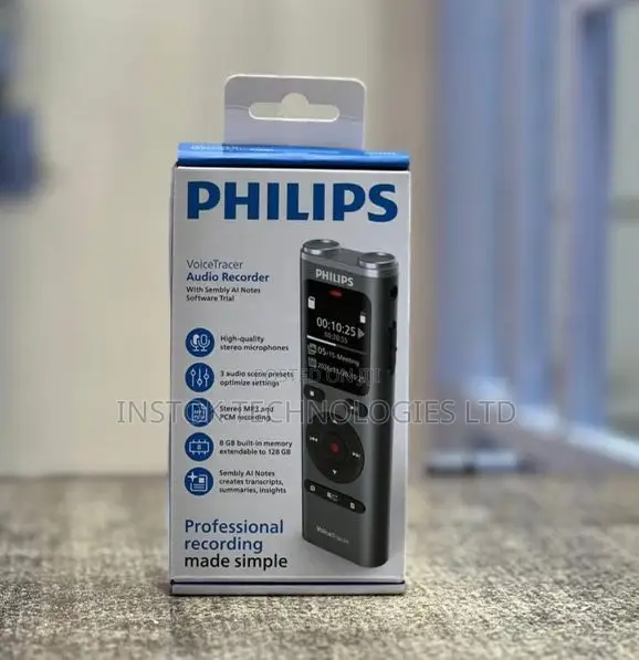 Philips Voicetracer Dvt2075 Audio Recorder