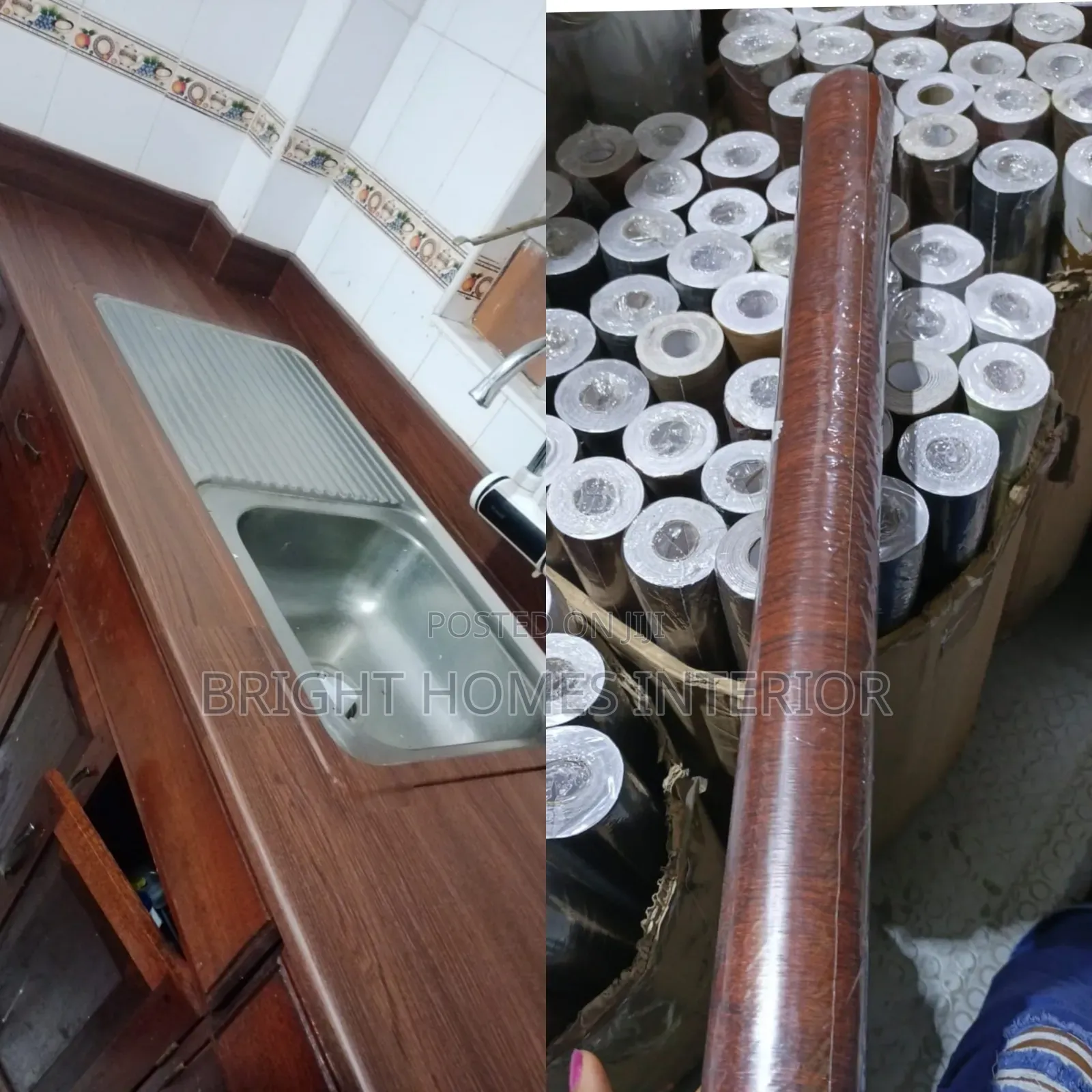 Quality Peel and Stick Woodeffect Contact Paper for Kitchen Cabinets