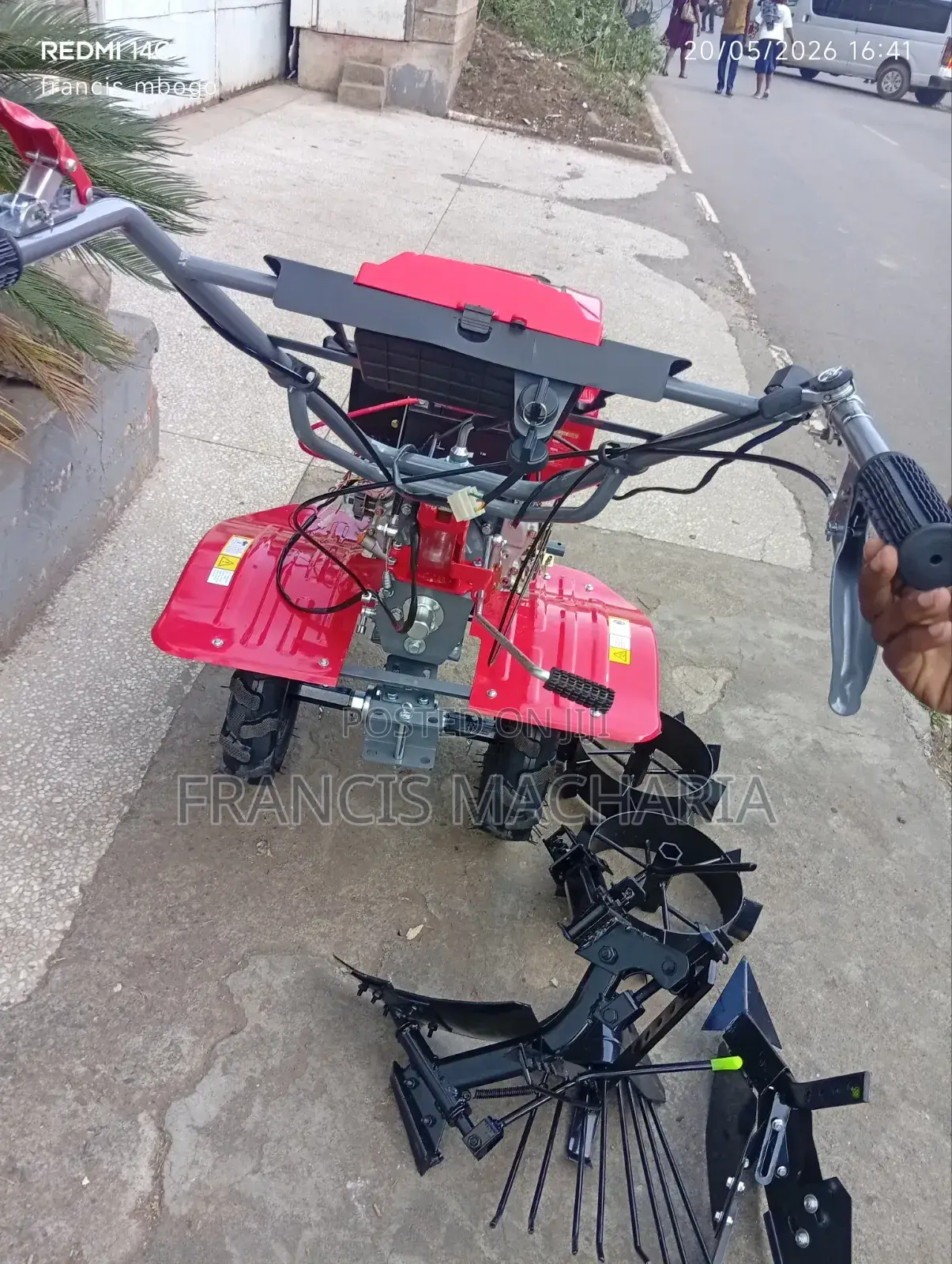 Jd 14hp Power Tiller Machine