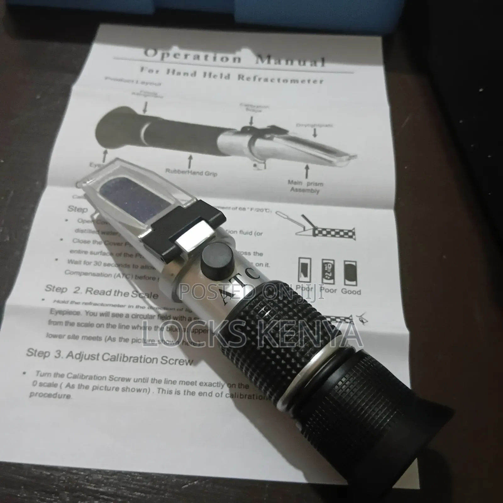 Laboratory 0-90 Refractometer