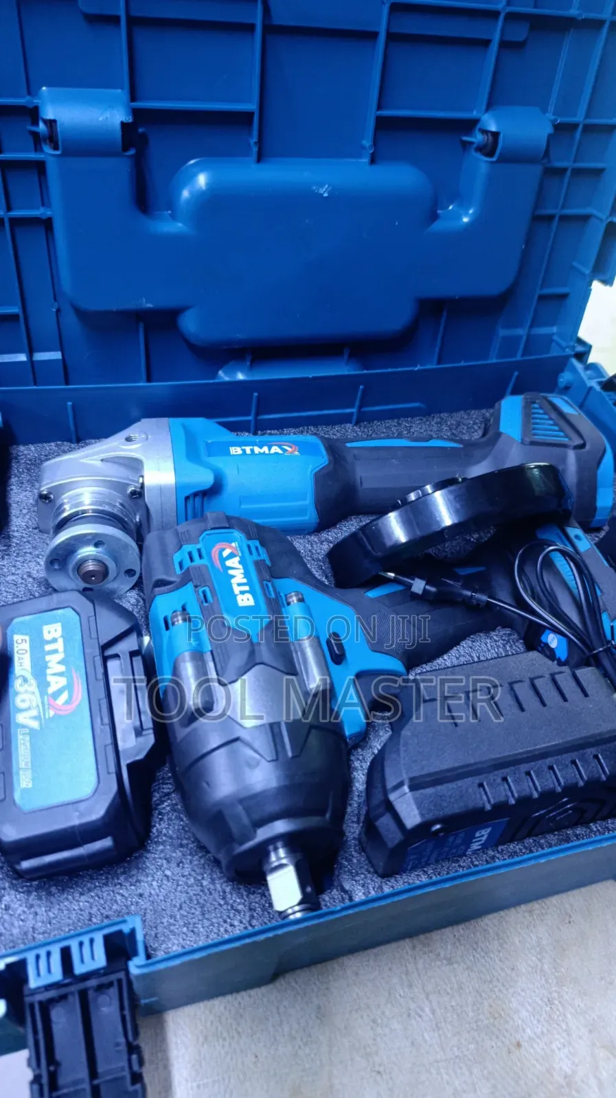 2in1 Cordless Impact Wrench and Grinder/Btmax Cordless Combo Kit