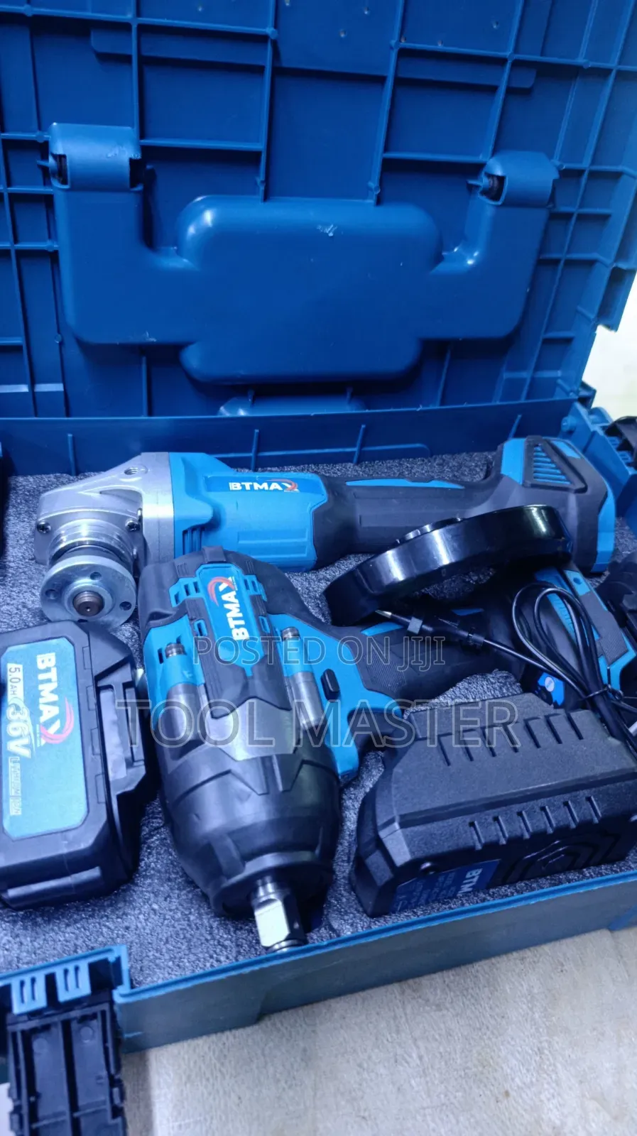 2in1 Cordless Impact Wrench and Grinder/Btmax Cordless Combo Kit