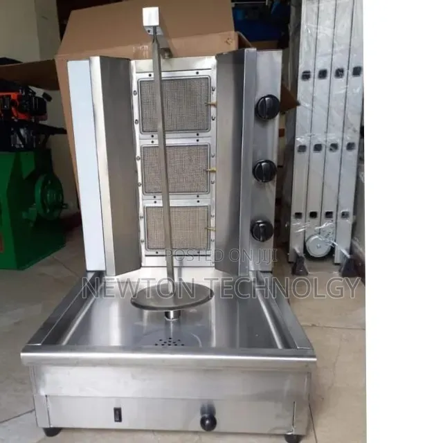 Commercial Shawarma 3 Gas Burner Machine