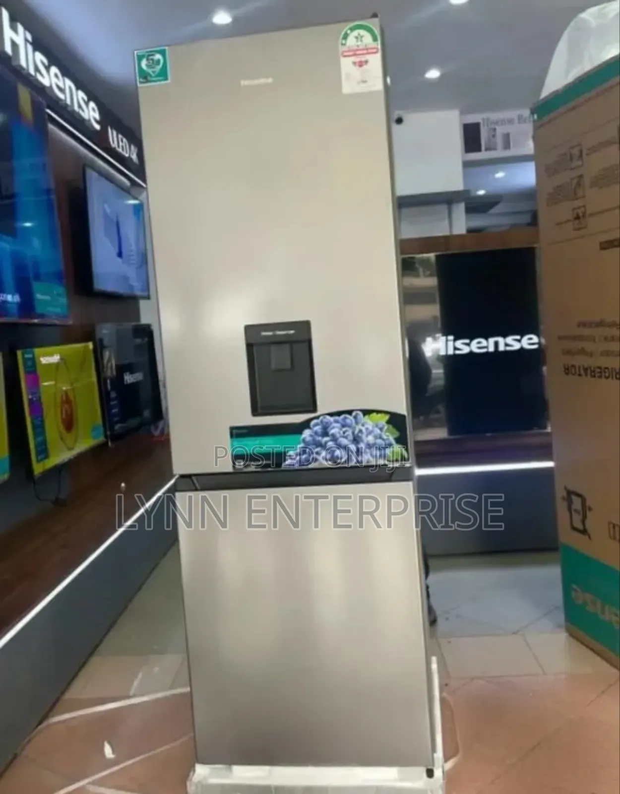 Hisense 268litres Bottom Freezer Refrigerator