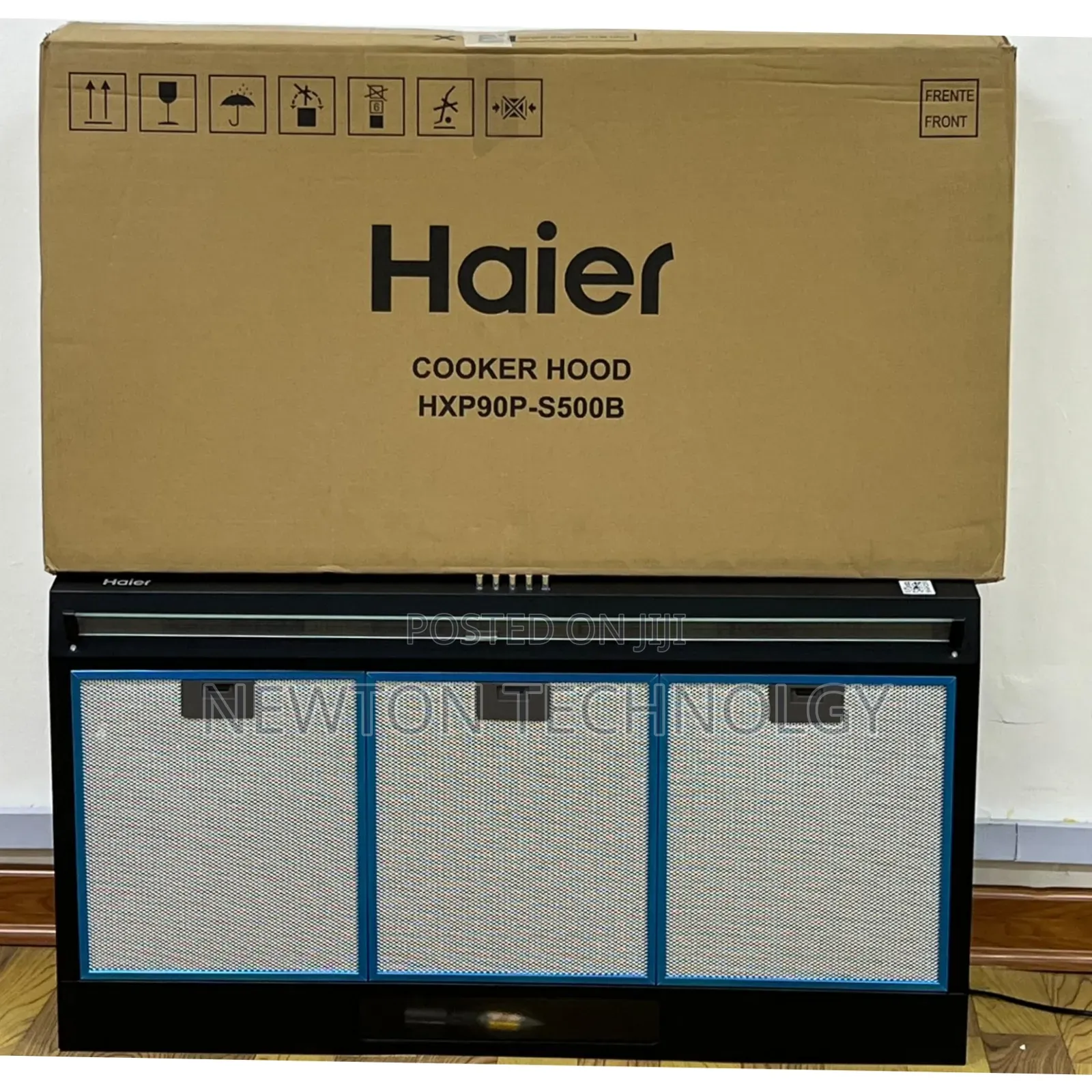 Haier 90cm Professional Kitchen Chimney Hood Hxp90p-S500b–