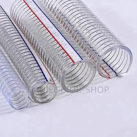 Clear Steel Suction Pipes
-1.5 Inches by 30 Metres