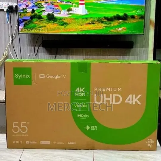 Syinix 55" Premium Uhd Google Tv