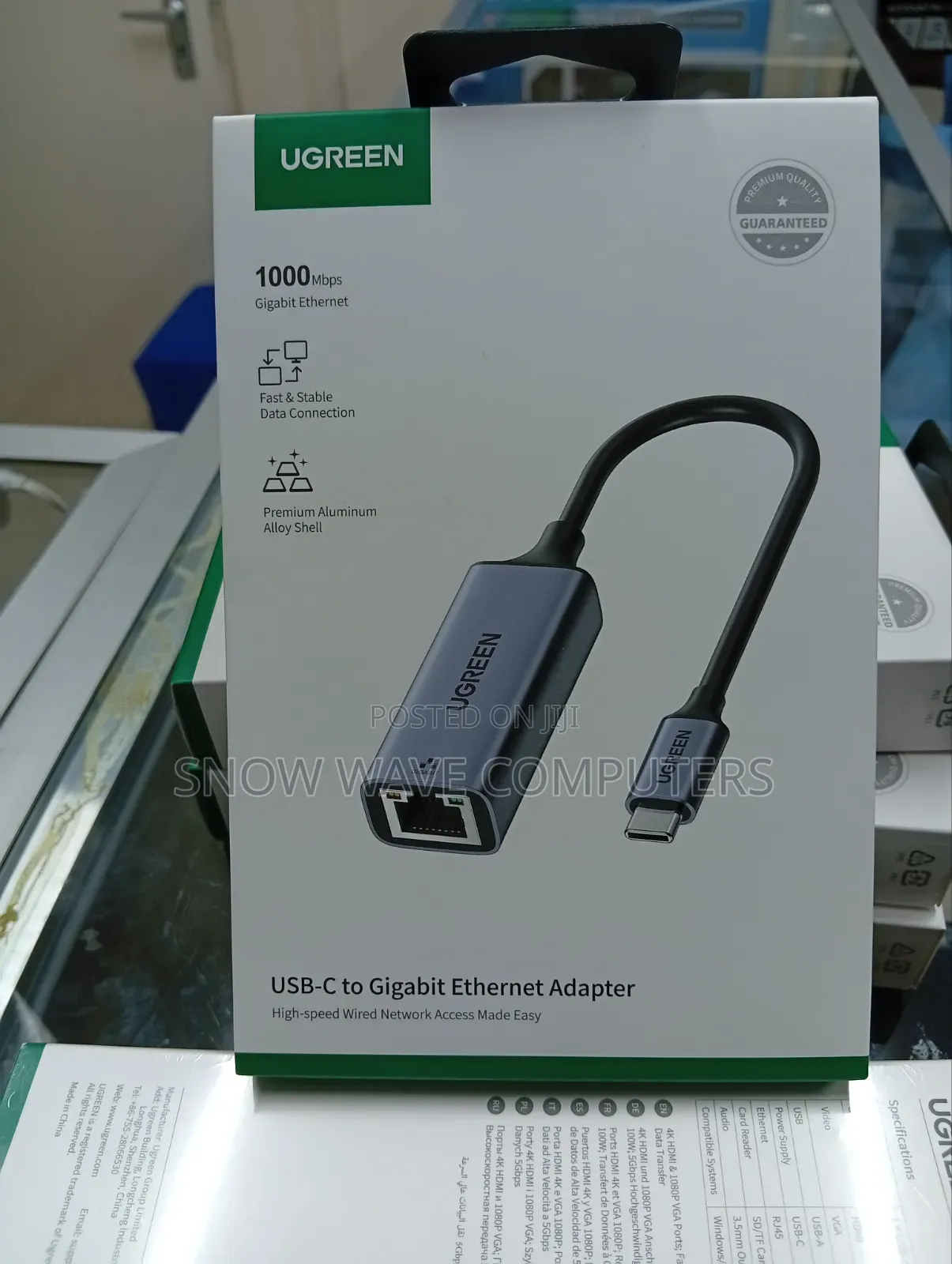 Ugreen Usb-C to Gigabit Ethernet Adapter