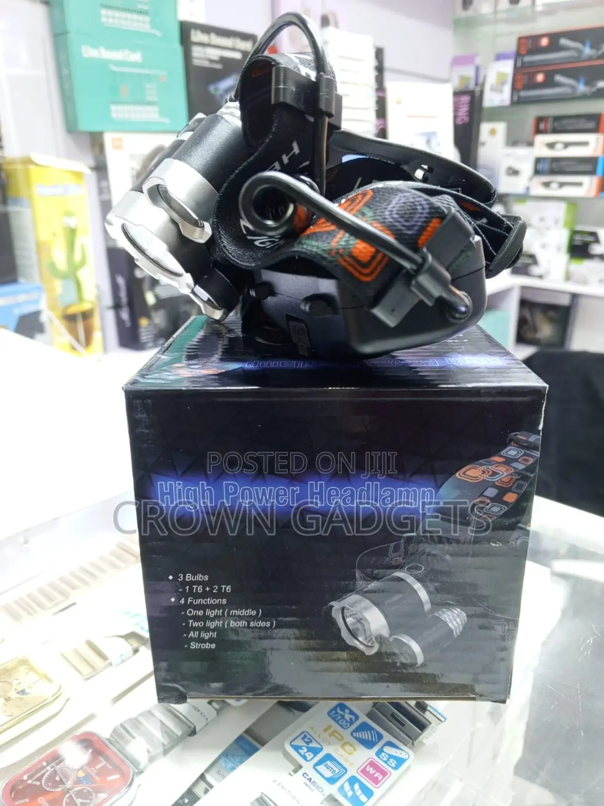 3x T6 Led Rechargeable Headlamp Usb Zoom Waterproof Light