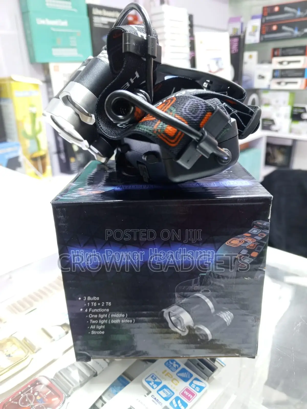 3x T6 Led Rechargeable Headlamp Usb Zoom Waterproof Light