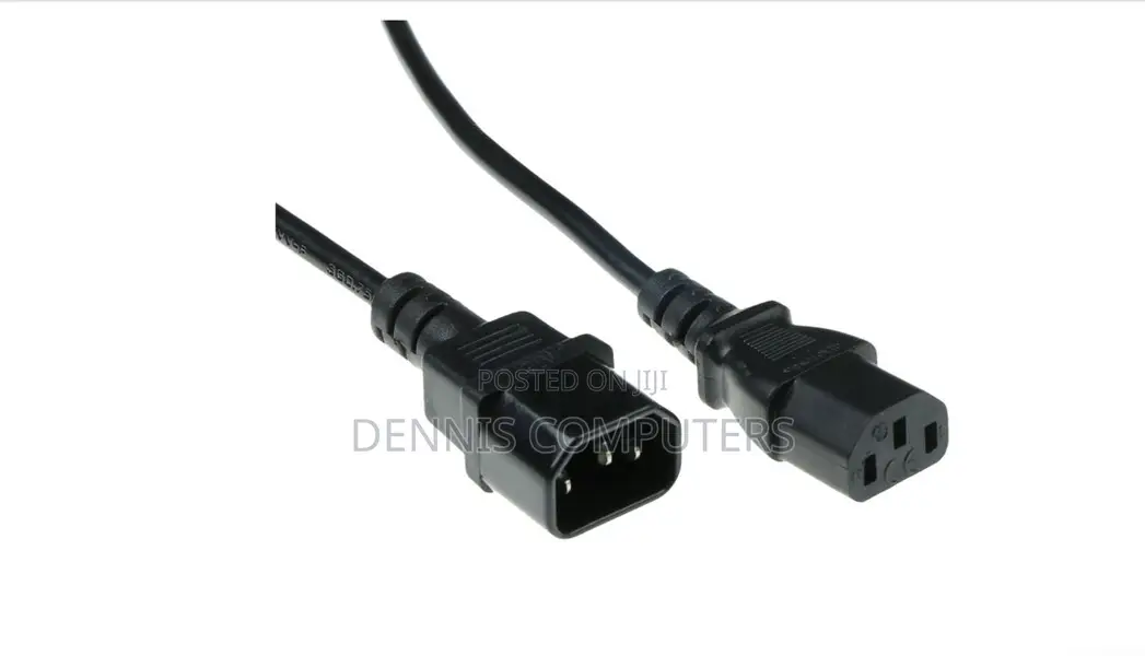 C13 to C14 Converter Black