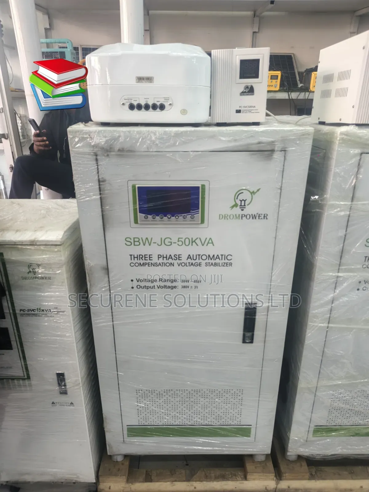 Automatic Voltage Stabilizer 3 Phase Digital Display 50kva