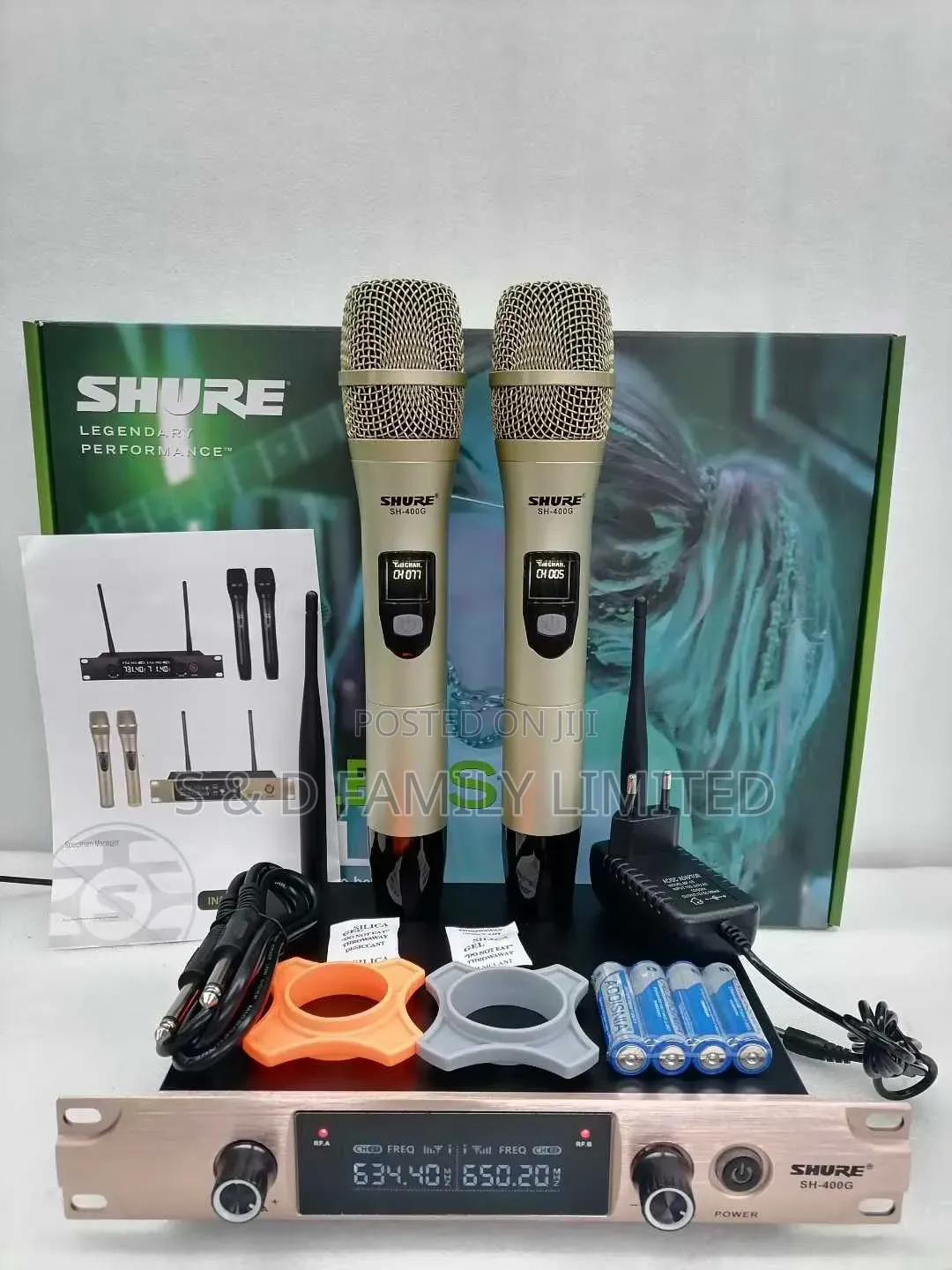 Shure Sh-400g Wireless Microphone