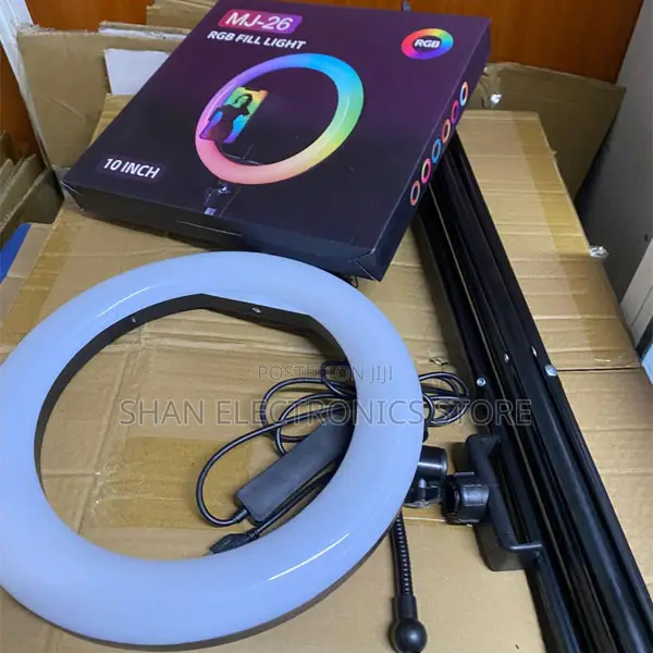 RGB Led Ring Light Mj26 26cm 10-Inch