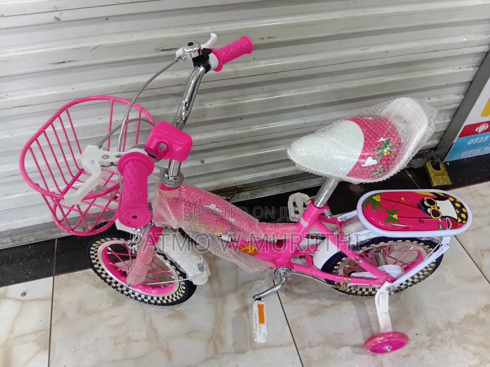 Kids Bicycle Size 12 2 -4 Years