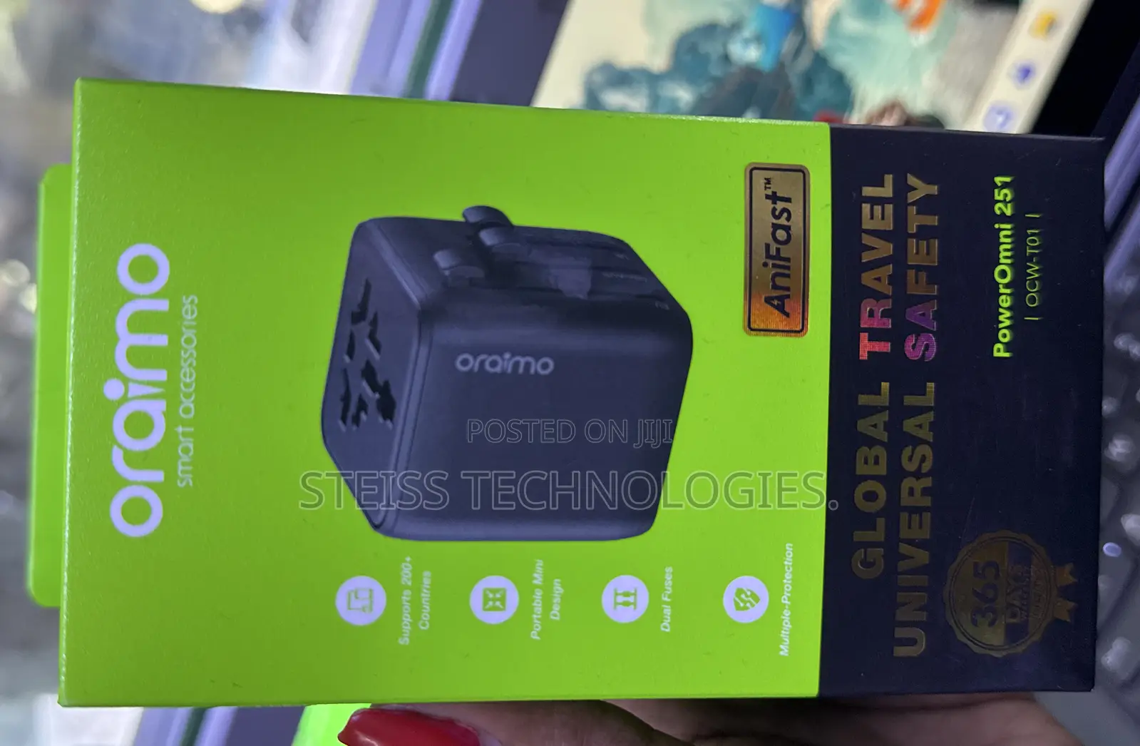 Oraimo Universal Travel Adapter