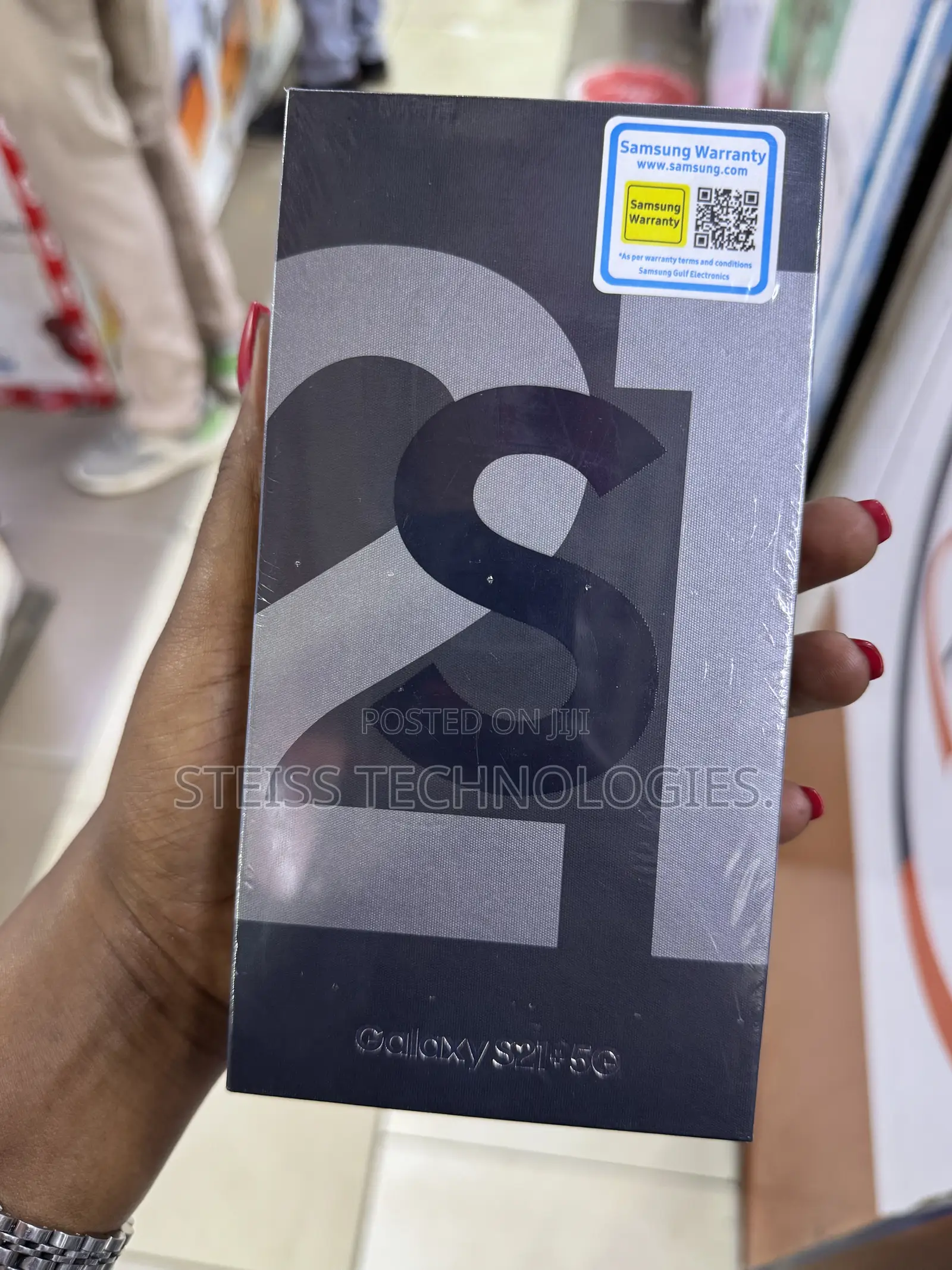 New Samsung Galaxy S21+ 5G 256 GB Black