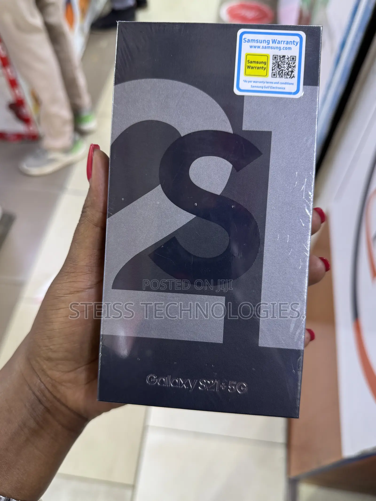 New Samsung Galaxy S21+ 5G 256 GB Black