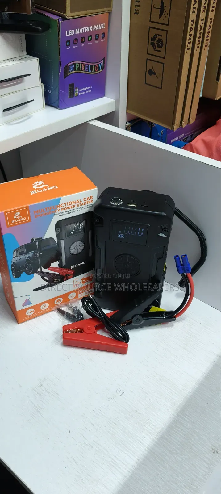 Fast Start Portable Car Jumper
Heavy Duty Auto Jump Starter