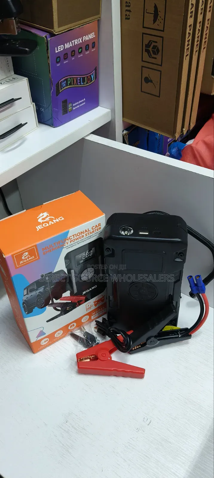 Fast Start Portable Car Jumper
Heavy Duty Auto Jump Starter