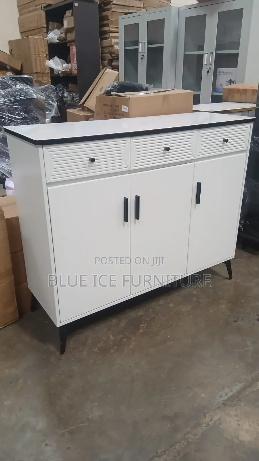 3 Door Kitchen Cabinet