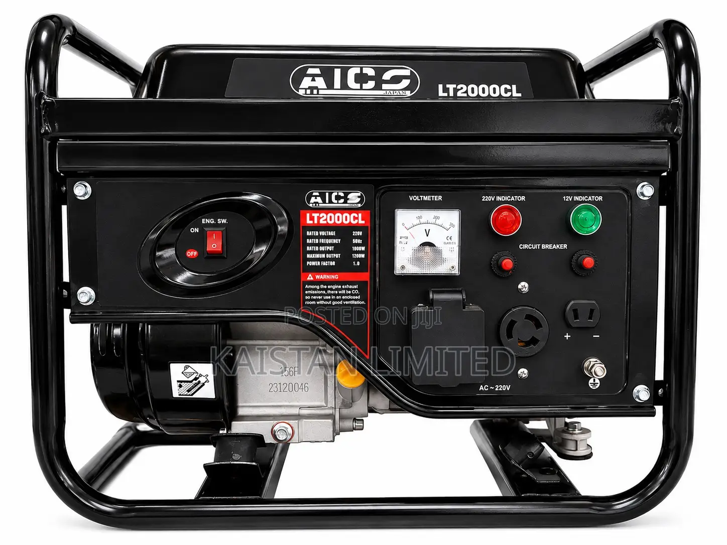 Aico Japan Lt2000cl 1.2kva Petrol Generator