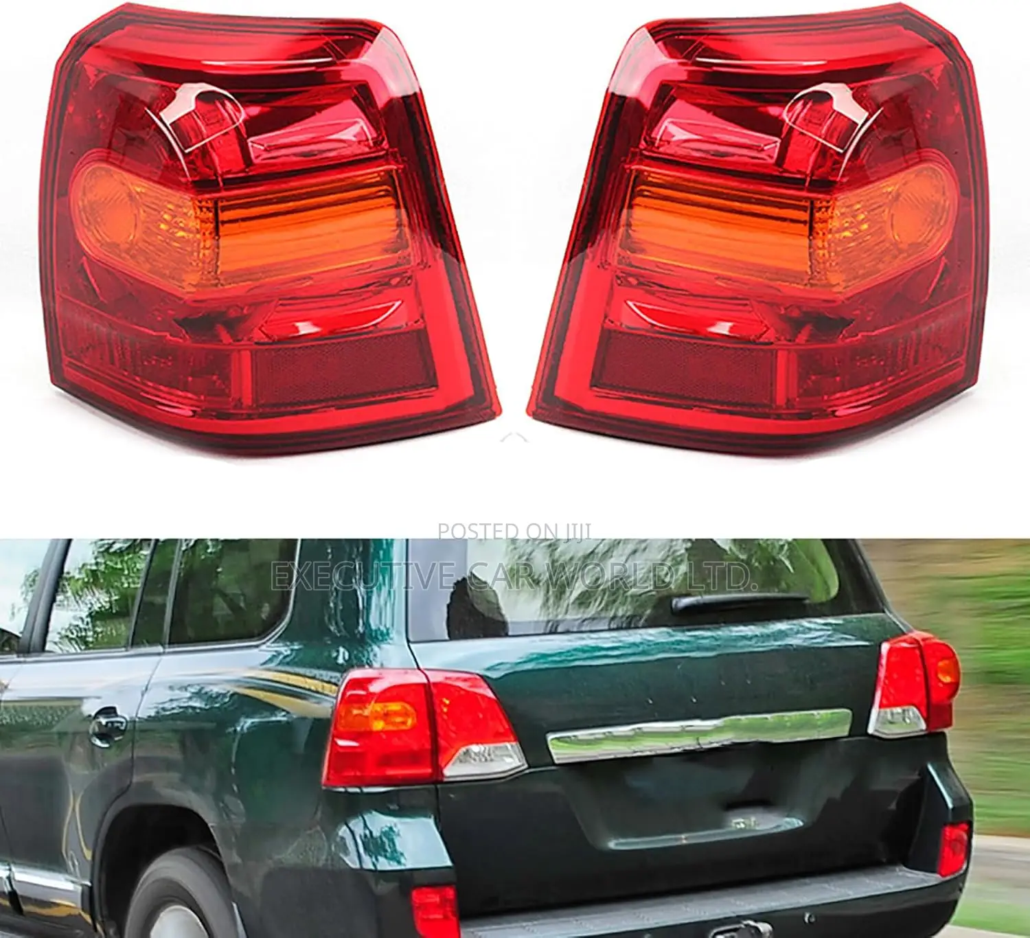 Toyota Land Cruiser 200 Series Pre-Facelift Taillights