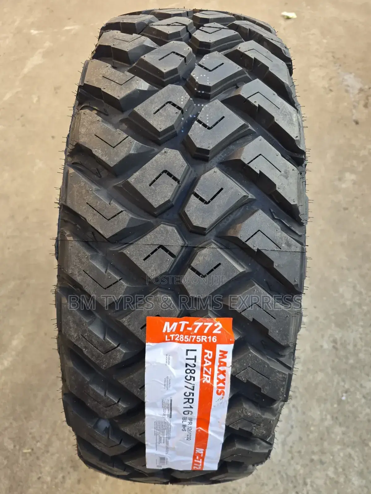 285/75 R16 Maxxis Tires (Mud Terrein) 772