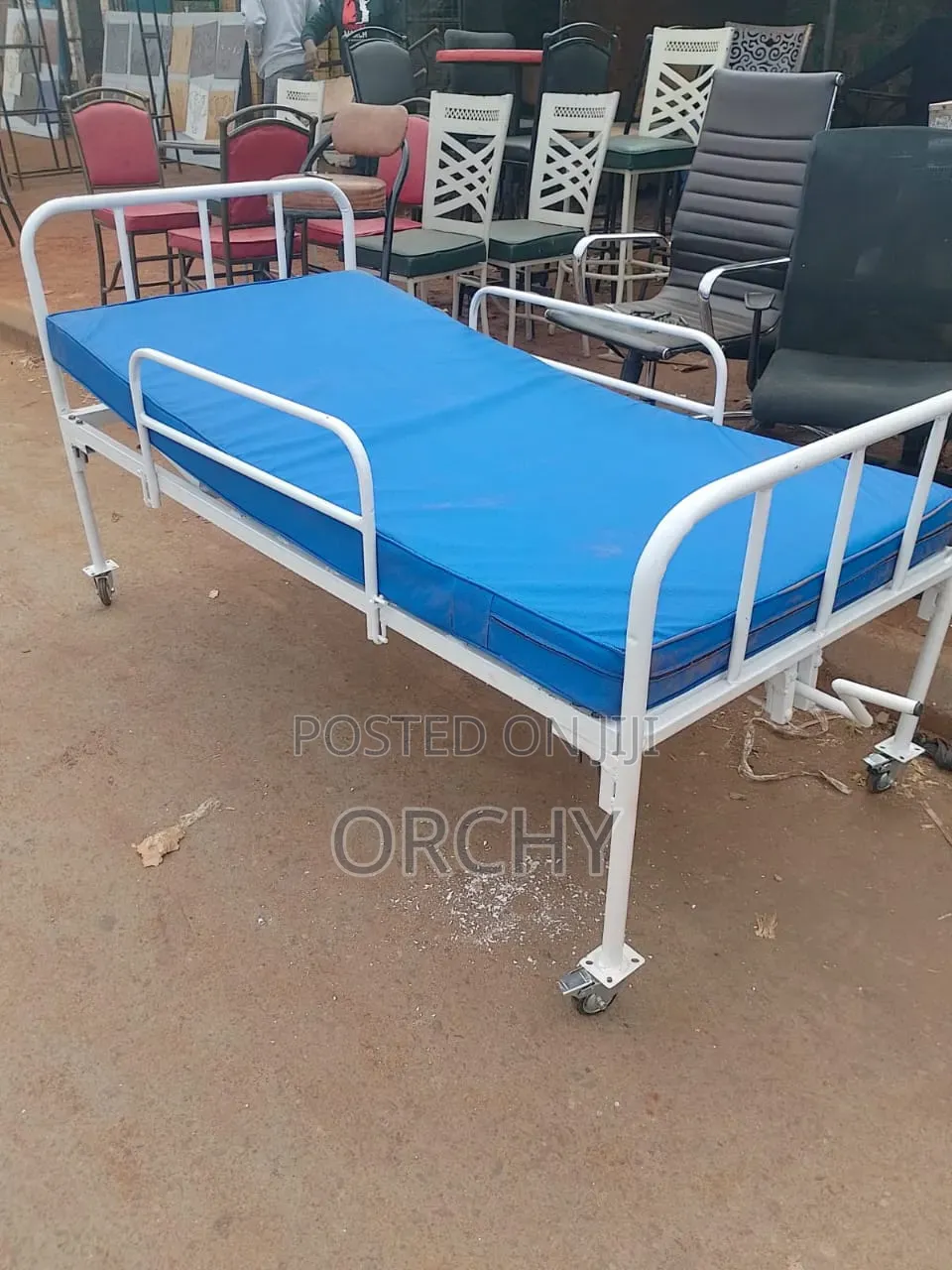 Hospital Bed + Waterproof Mattress