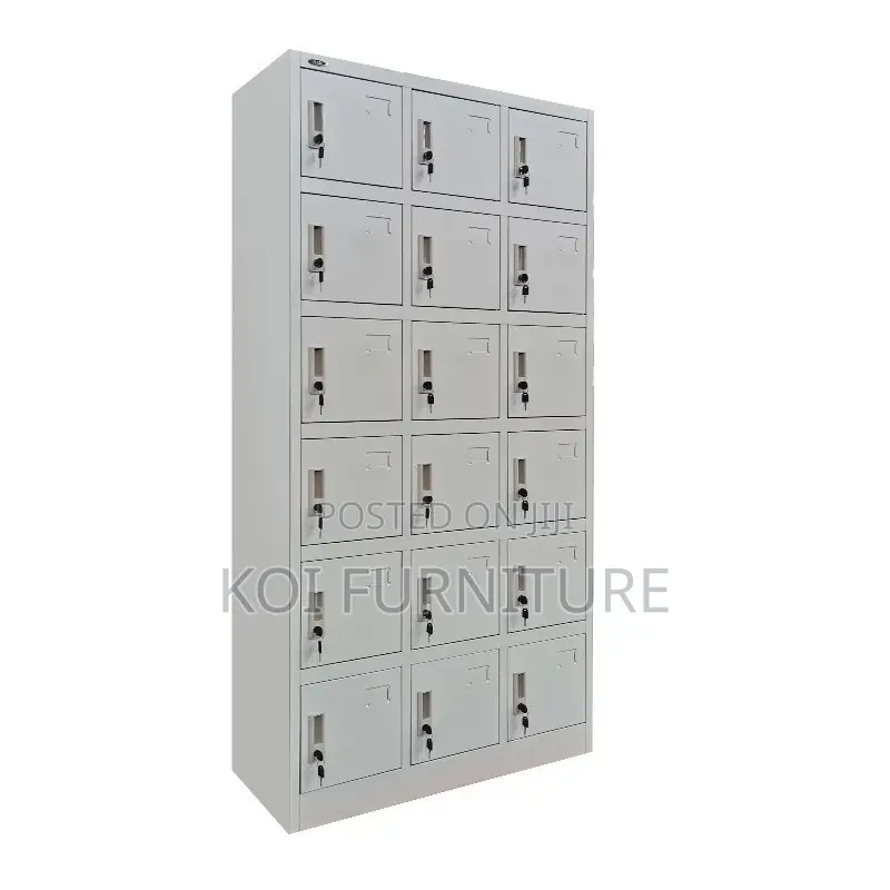 Office Cabinet; Ppte 15 Lockers Gray Executive Filing Cabinet