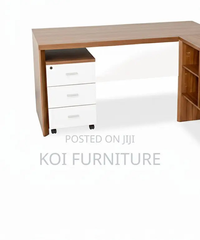 Office Desk; QWTT 1.8 Meters Executive Office Desk With L Return
