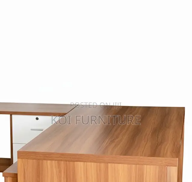 Office Desk; QWTT 1.8 Meters Executive Office Desk With L Return