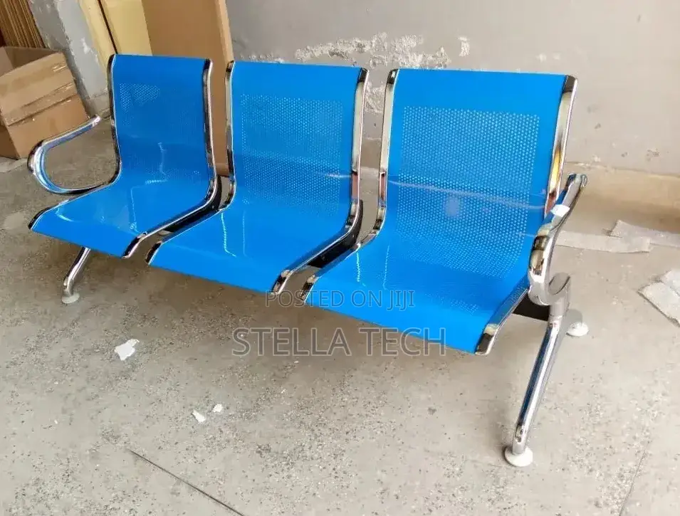 3 Seater Office Waiting Bench