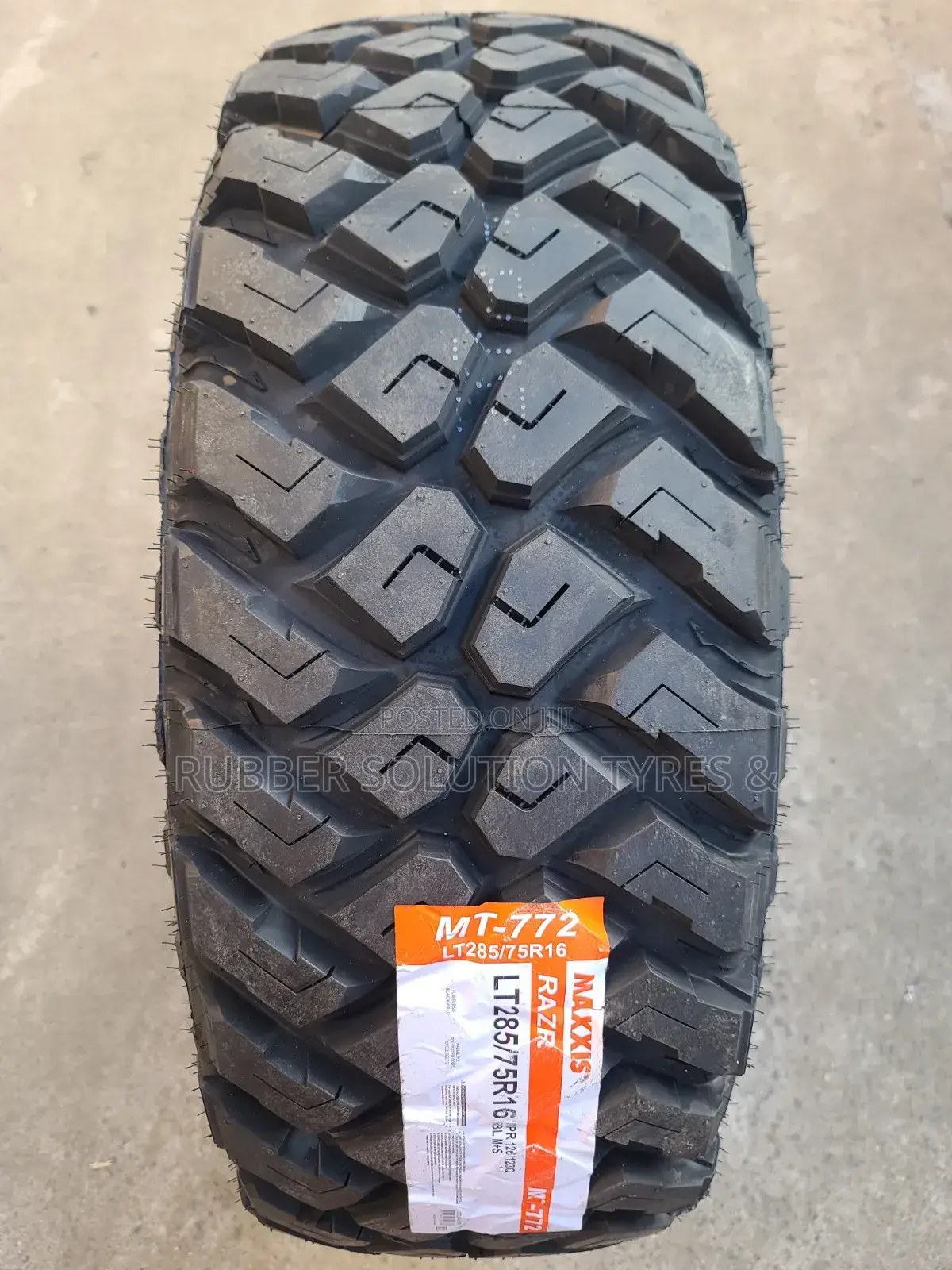 285/75r16 Maxxis Tyres Razr M/T-772 10pr Mud-Terrain