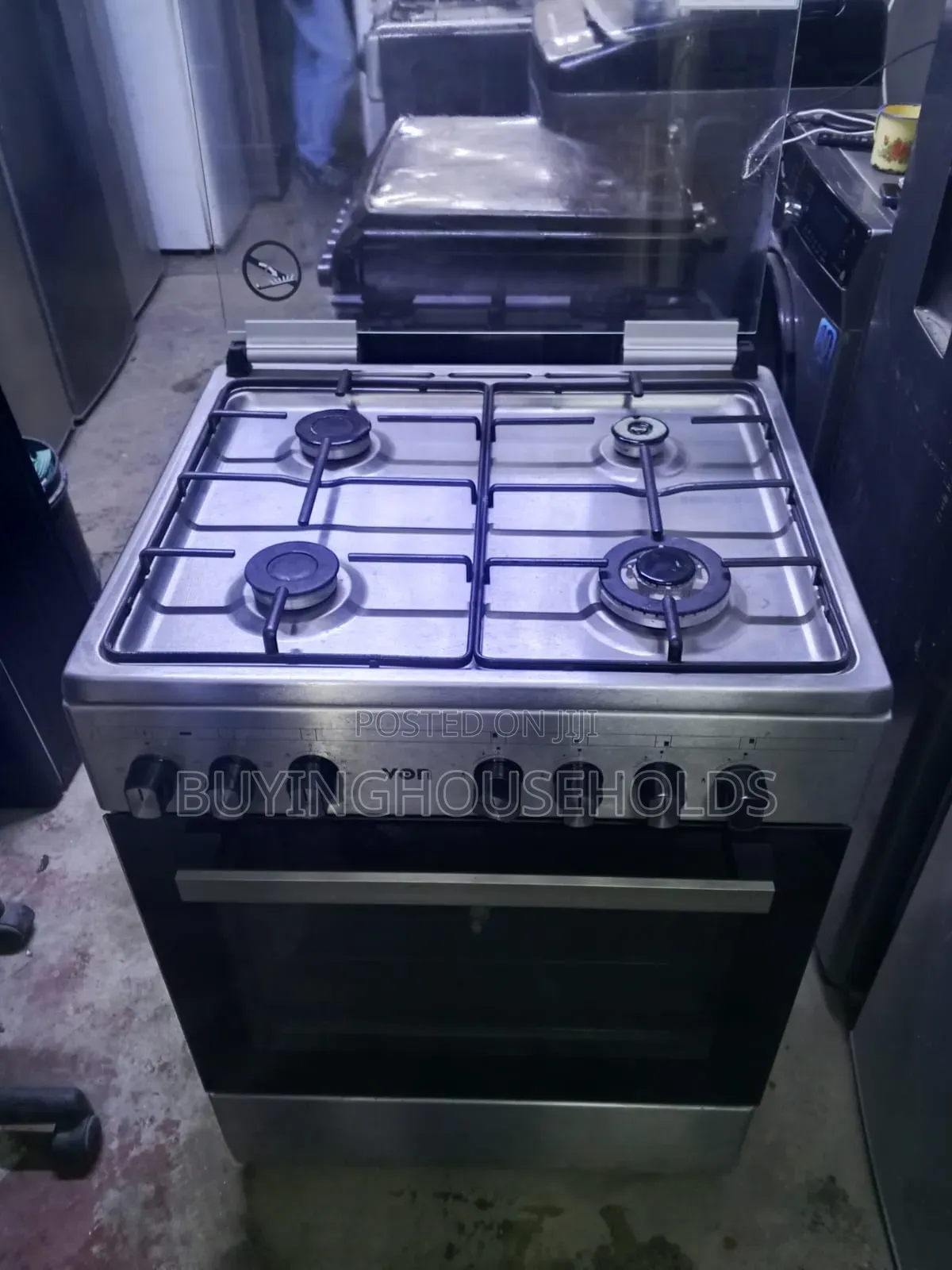 Von 60x60 All Gas Stainless Cooker New!