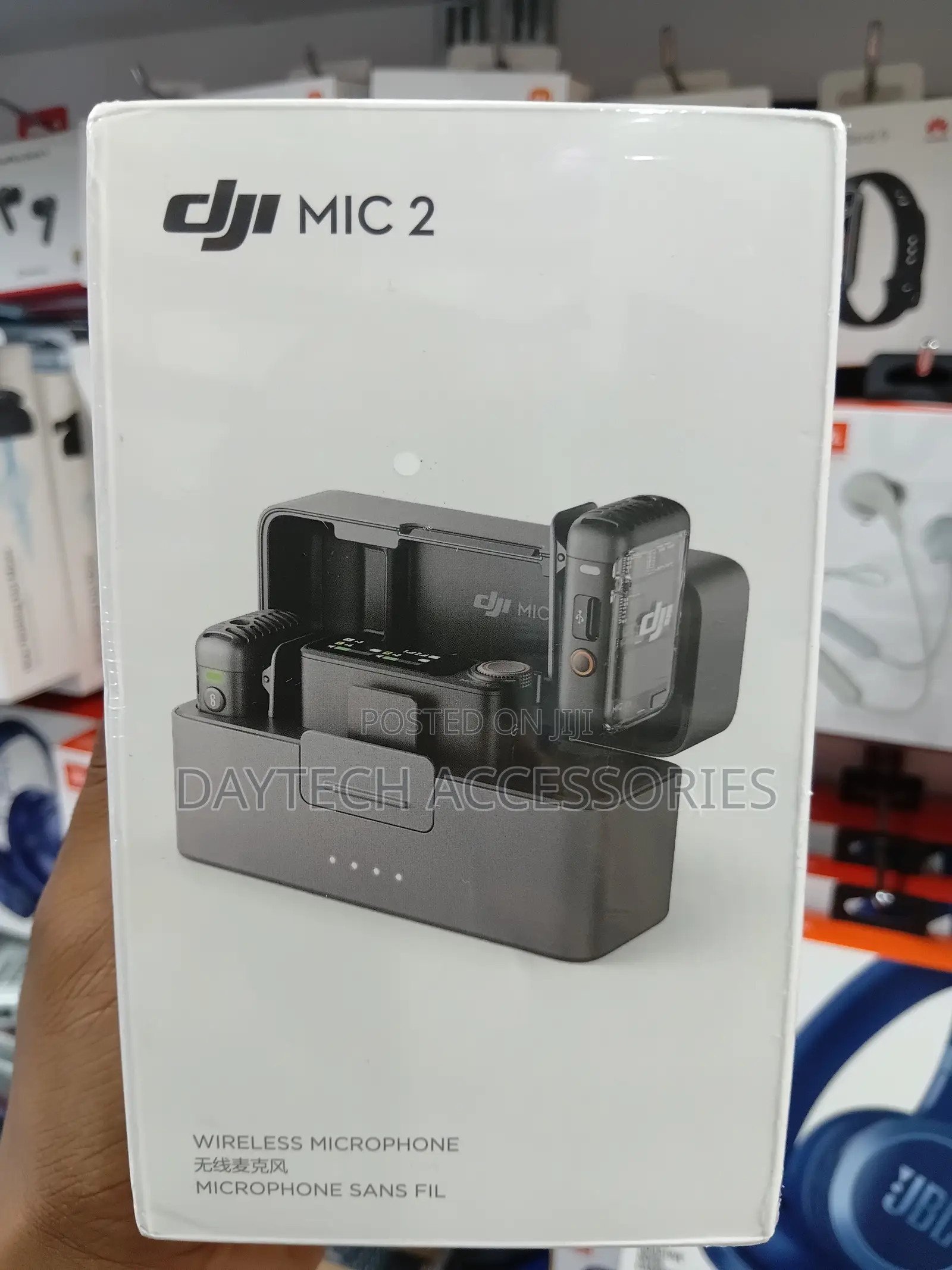 Dji Mic 2 Dual Wireless Microphone 2 Transmitters + 1 Receiver
