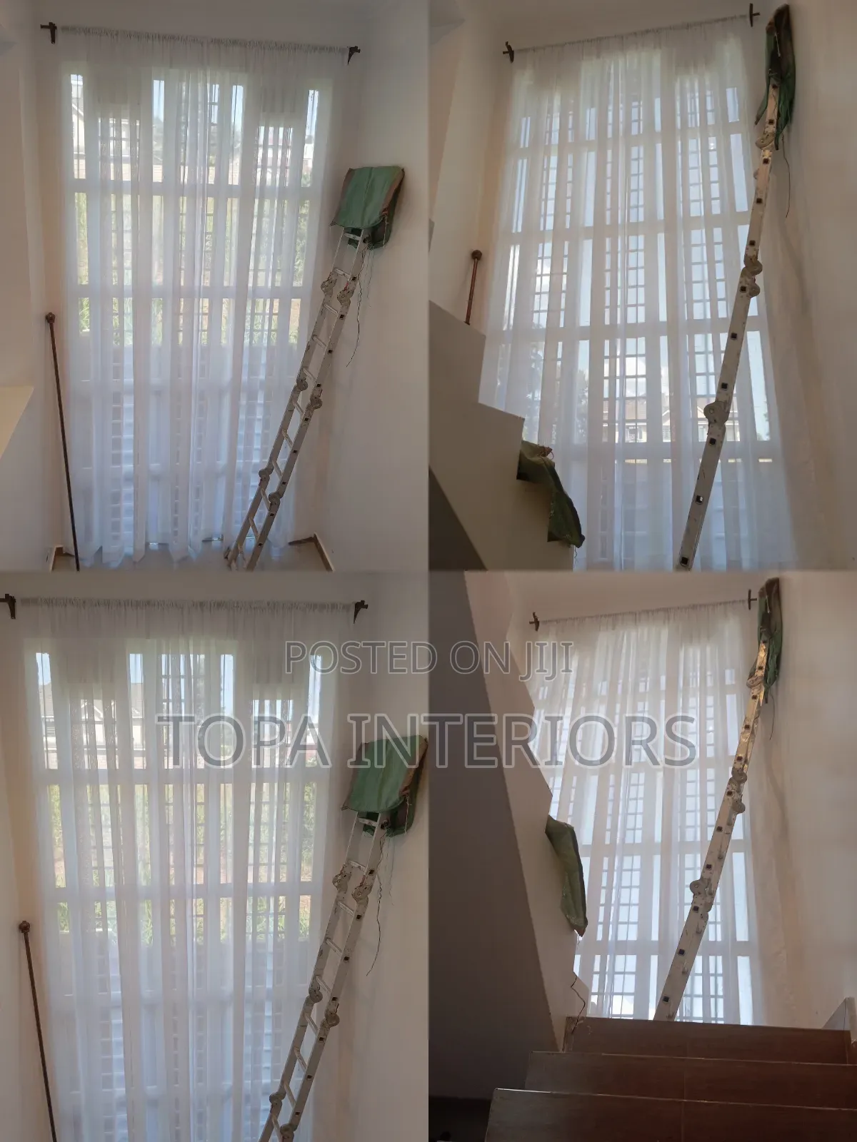 Transparent House Decor Sheer Curtains for Windows and Walls