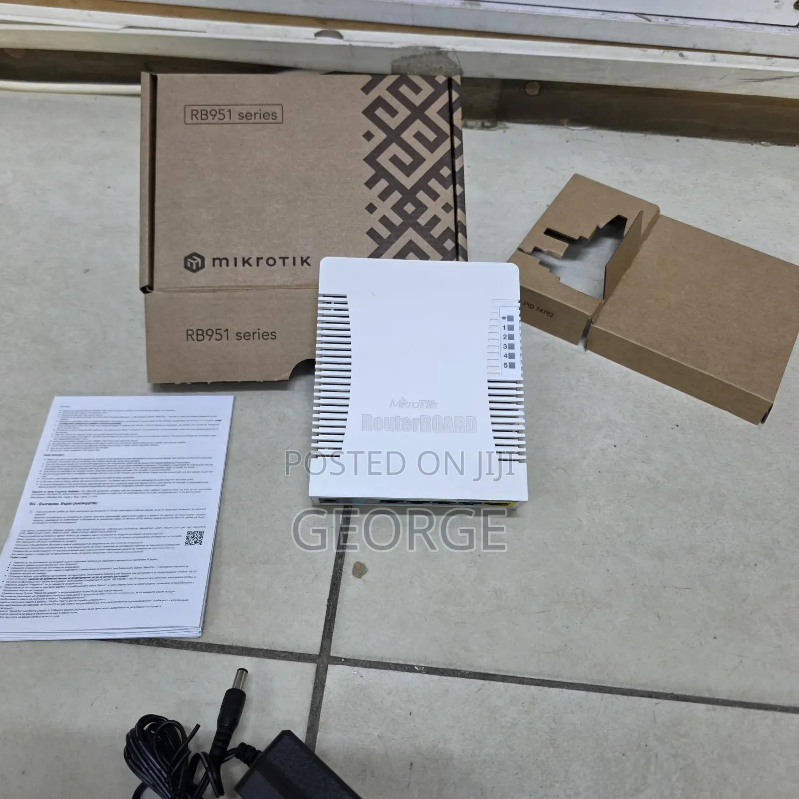 Mikrotik Routerboard Rb951 With Poe Out