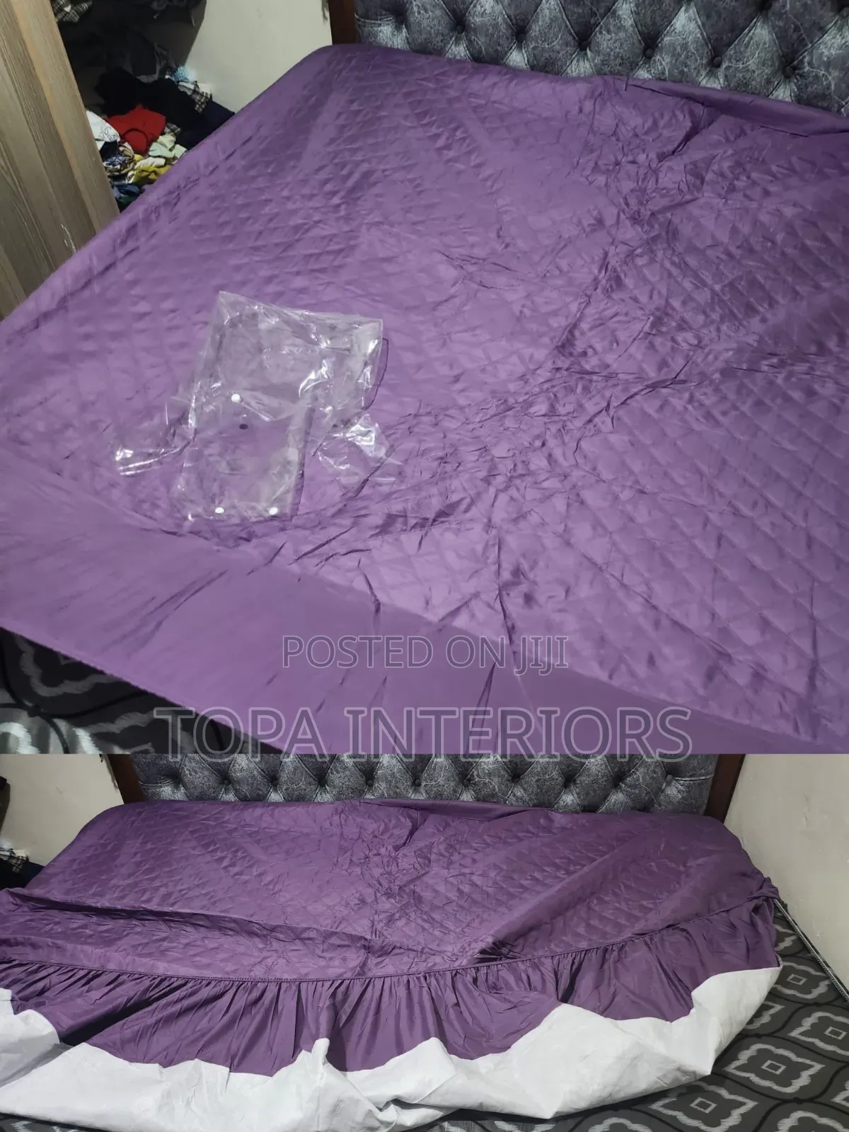 Deep Fitted Bedsheet Design Quilted Waterproof Mattress Protector