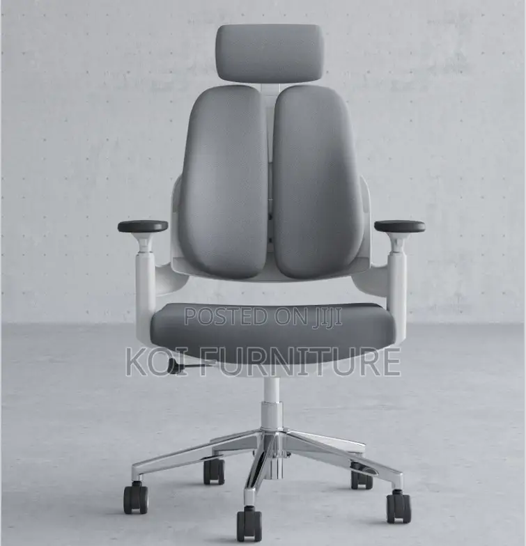 Office Chair : Dual Orthopedic Seat – Ergonomic Comfortable