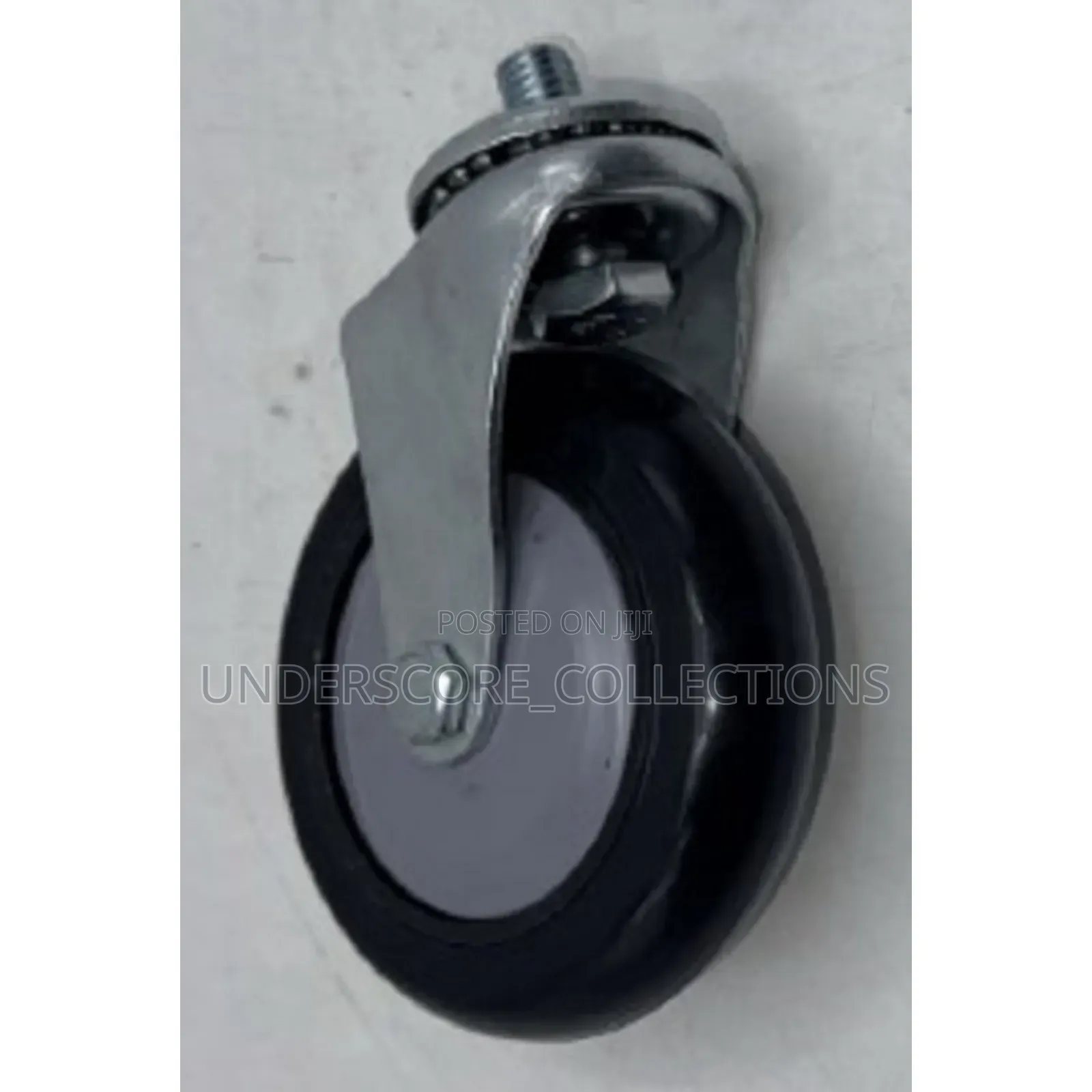 4-Inch Shopping Cart Caster Wheel With a Swivel Plate, for Replacement