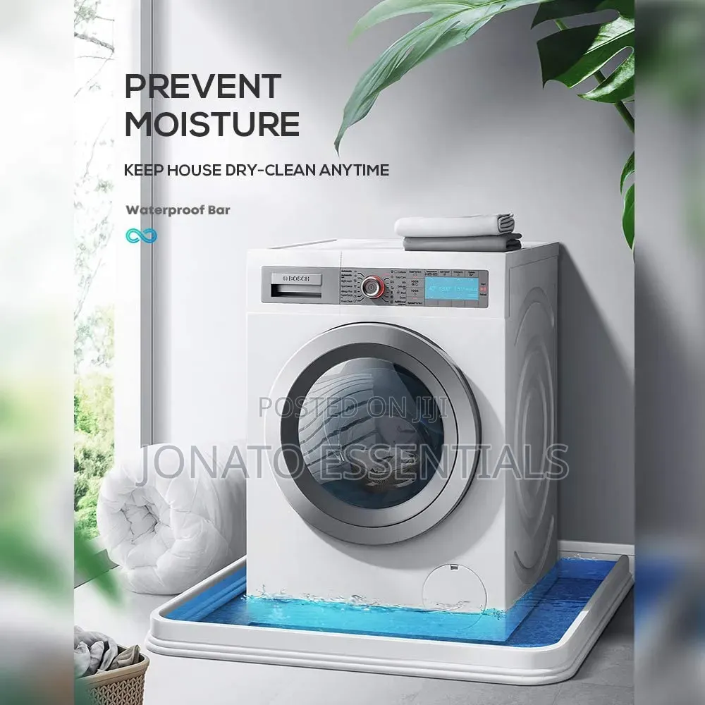Flexible Silicone Bathroom Water Stopper Shower Barrier Dam