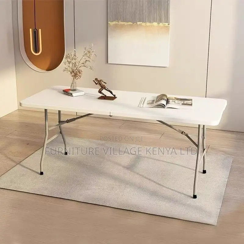 1.8m Folding White Outdoor Portable Plastic Table