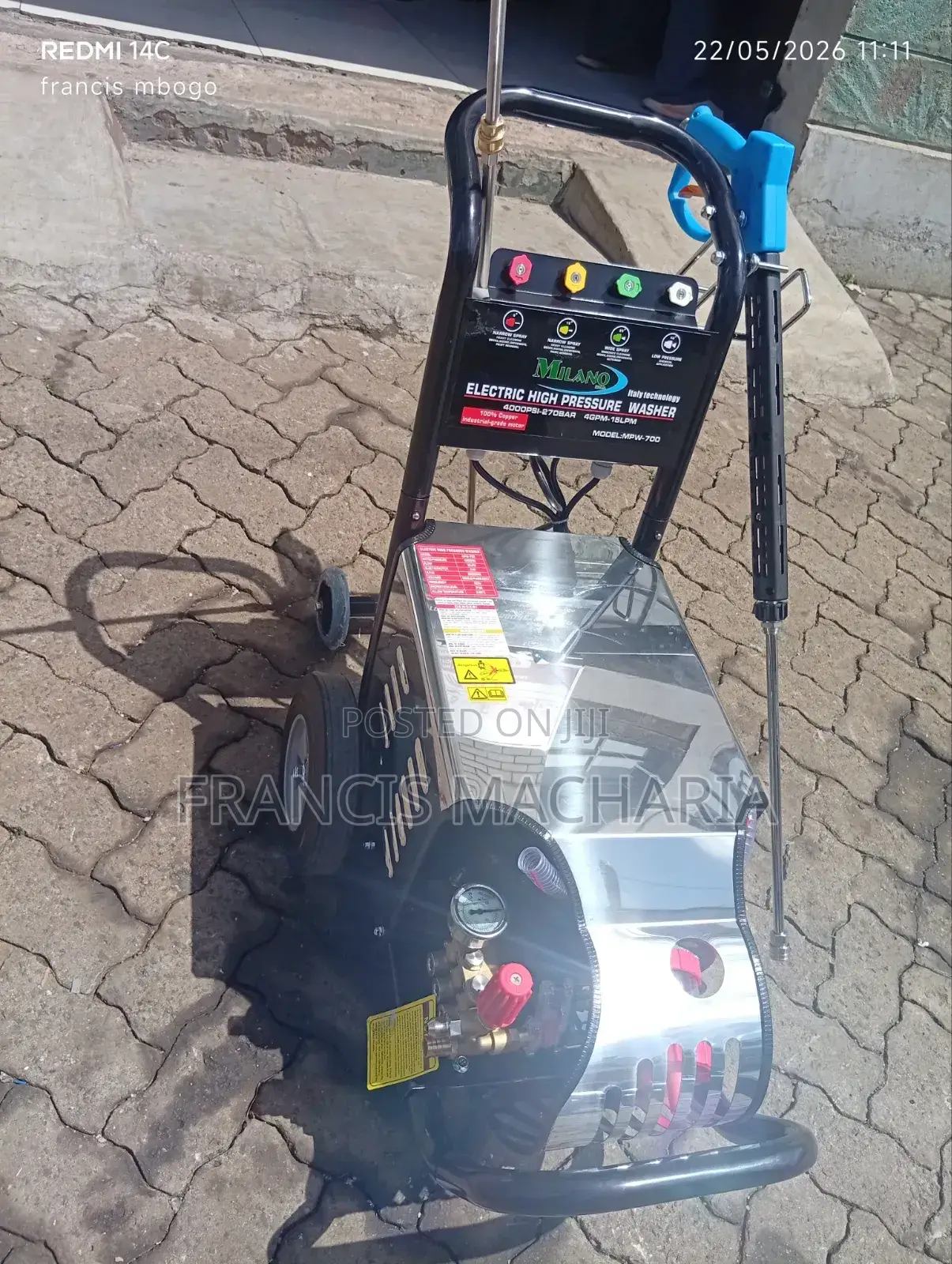 High Quality 4000psi Carwaher Machine