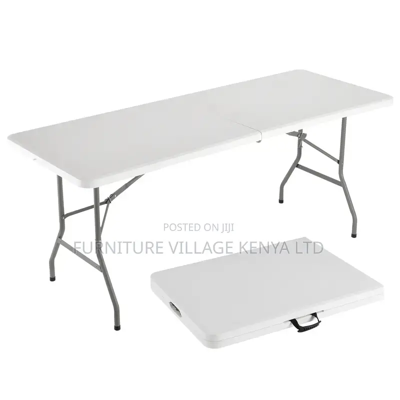 1.8m Folding White Outdoor Portable Plastic Table