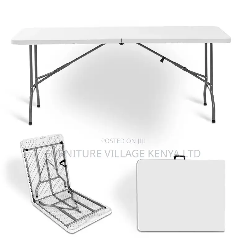 1.8m Folding White Outdoor Portable Plastic Table