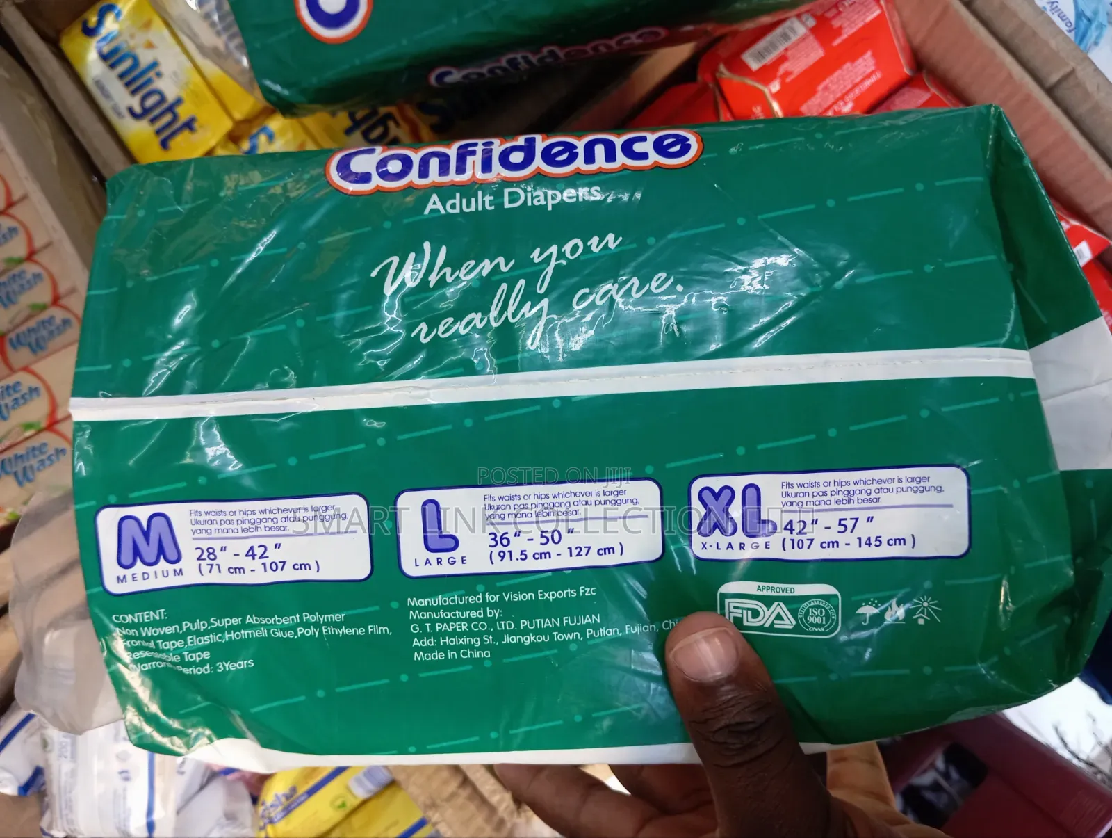 Confidence Medium Adult Diapers